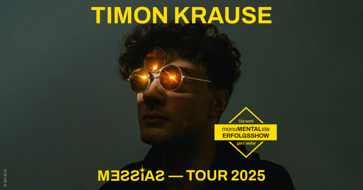 Timon Krause am 28. October 2025 @ Posthof Linz.