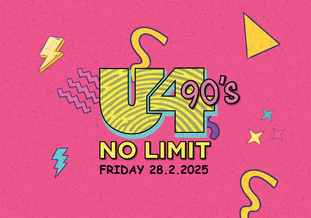 No Limit - Das 90s Event im U4 am 28. February 2025 @ U4.