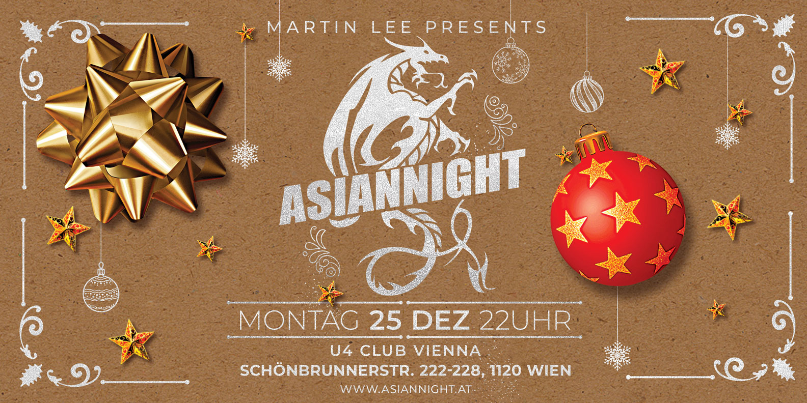 ASIANNIGHT X-MAS SPECIAL am 25. December 2023 @ U4.