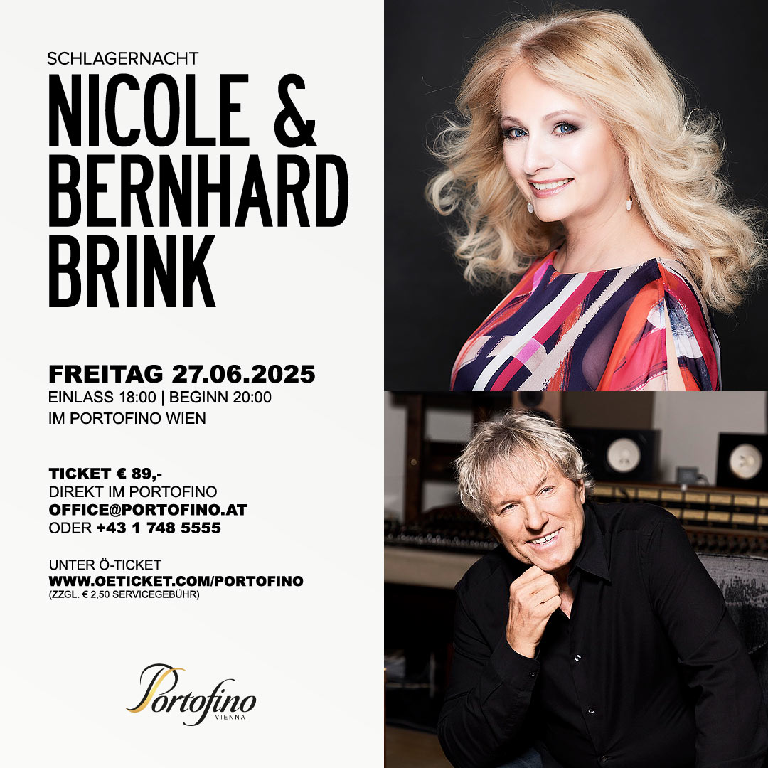 Nicole & Bernhard Brink am 27. June 2025 @ Portofino.