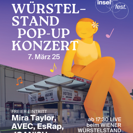 Female Würstelstand Pop-up Konzert