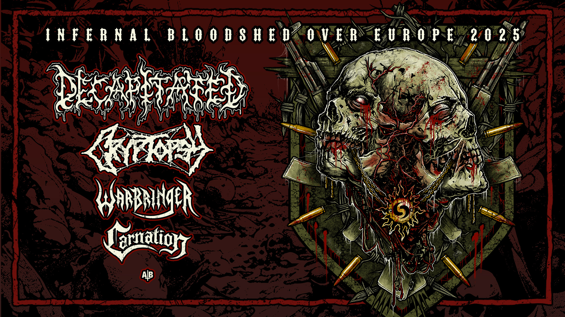 Decapitated am 18. May 2025 @ Szene Wien.