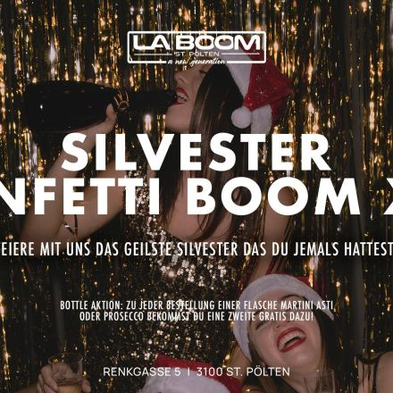 Silvester - Konfetti Boom XXL