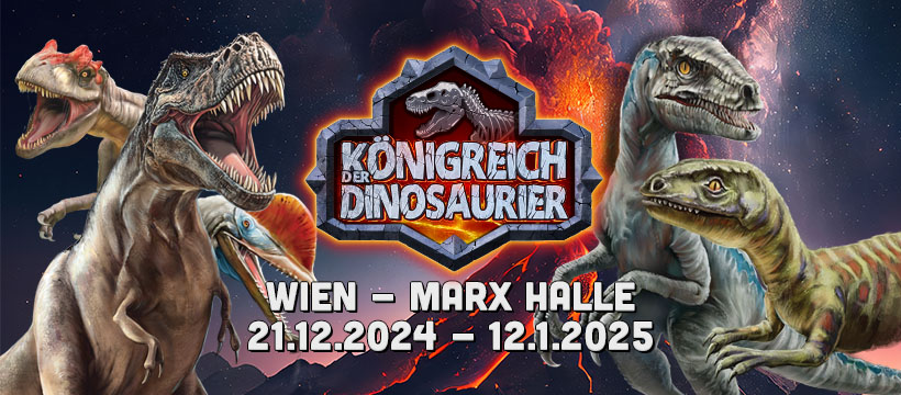 Königreich der Dinosaurier am 21. December 2024 @ Marx Halle.