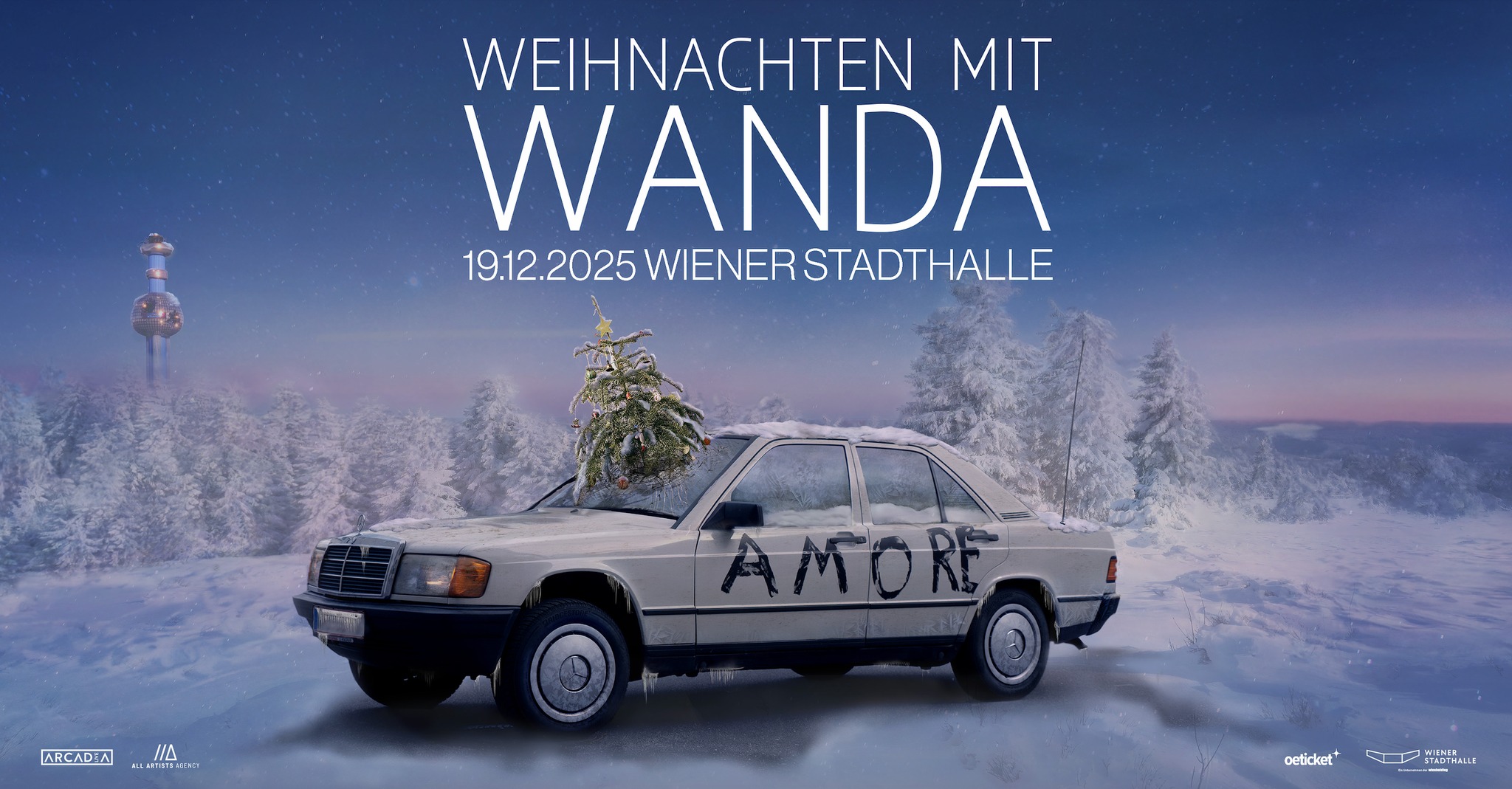 Wanda am 19. December 2025 @ Wiener Stadthalle.