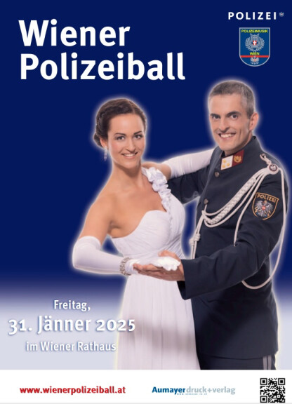 Wiener Polizeiball 2025 am 31. January 2025 @ Wiener Rathaus.