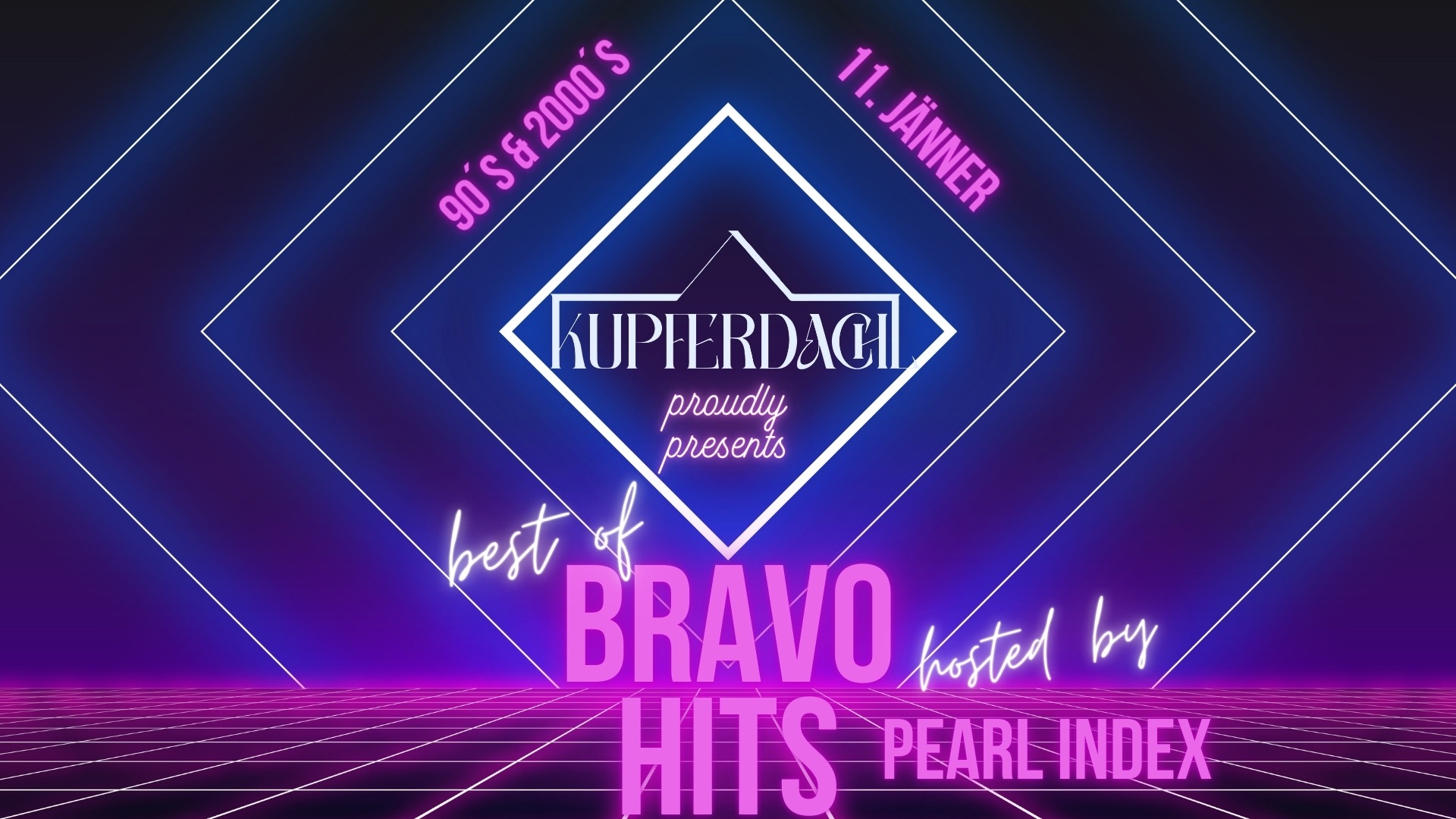 Bravo Hits Party am 11. January 2025 @ Kupferdachl.