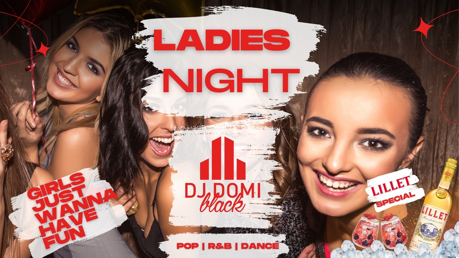 Ladies Night feat. DJ DOMI BLACK am 18. January 2025 @ Kupferdachl.