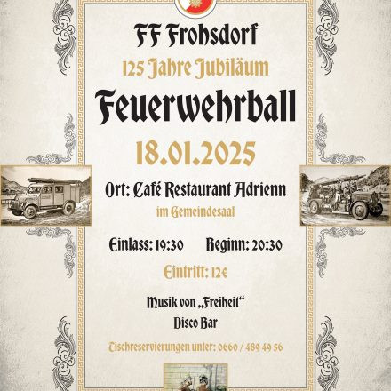 Ball der FF-Frohsdorf