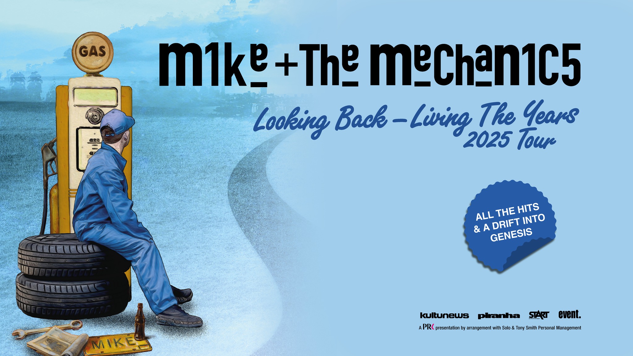 Mike + The Mechanics am 22. April 2025 @ Raiffeisen Halle im Gasometer.