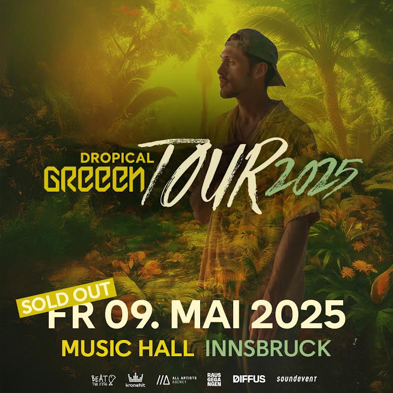 GReeeN am 9. May 2025 @ Music Hall Innsbruck.