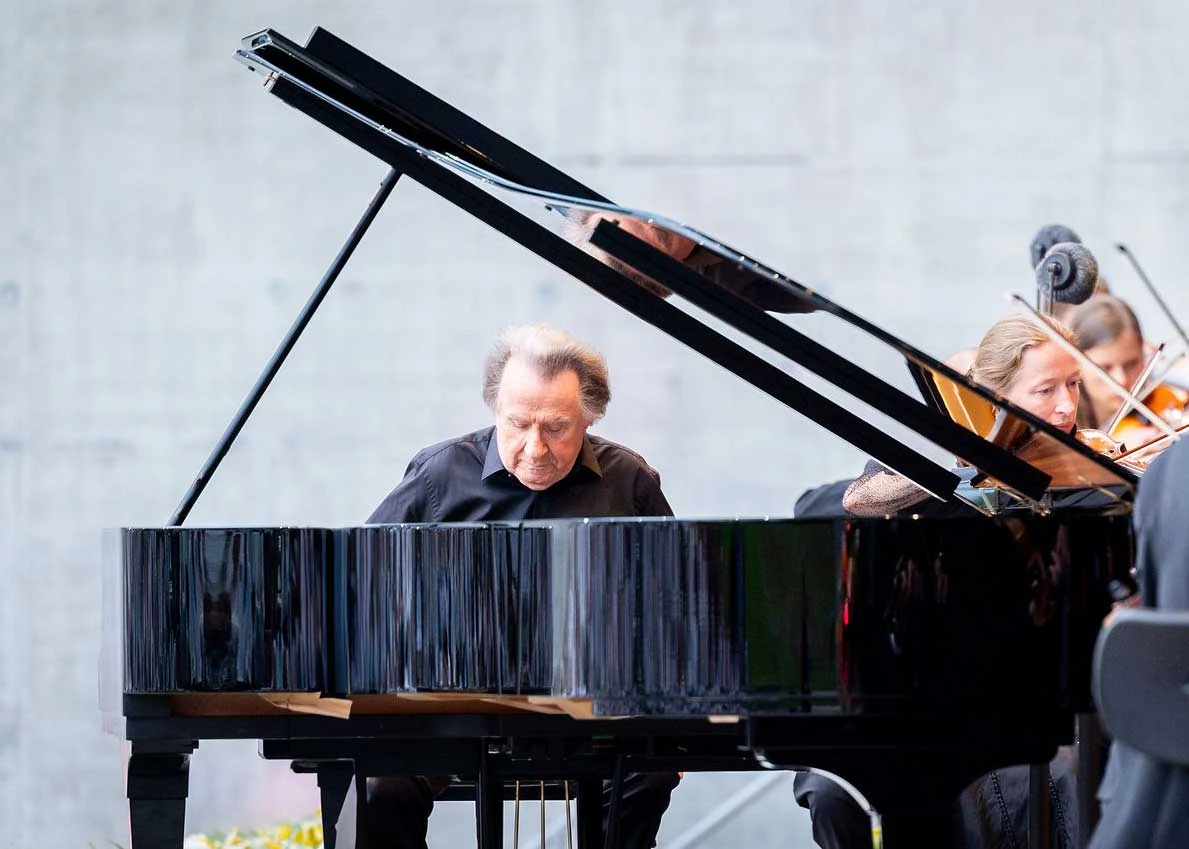 Rudolf Buchbinder am 5. September 2025 @ Grafenegg Musikfestival.