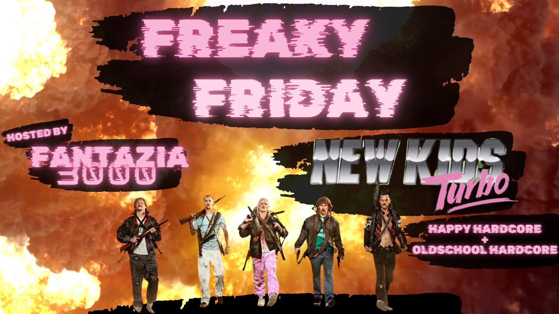 FREAKY FRIDAY - NEW KIDS Turbo am 7. February 2025 @ Kupferdachl.