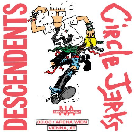 Descendents + Circle Jerks + Negative Approach