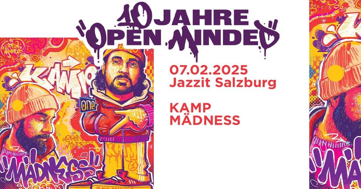 10 Jahre Open Minded Jam am 7. February 2025 @ Jazzit:Musik:Club.