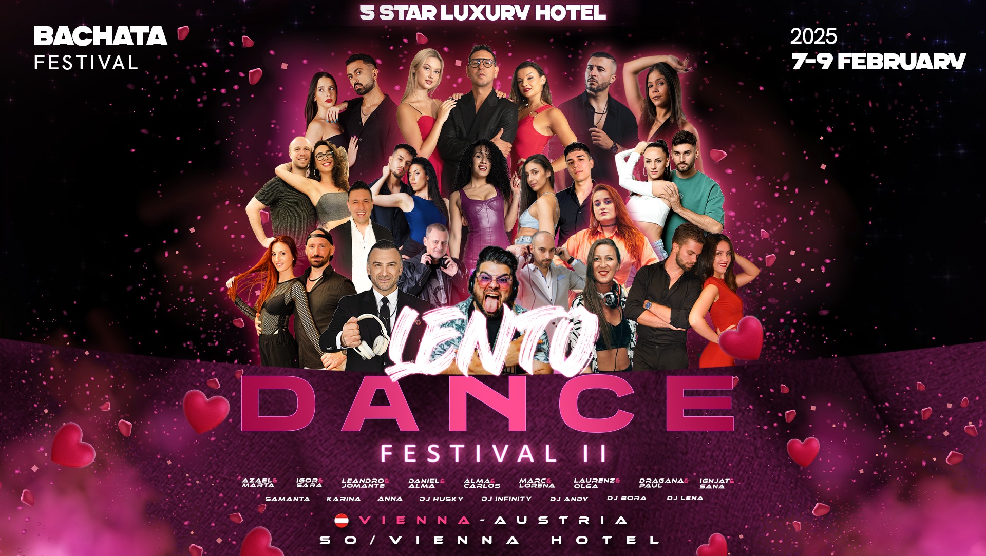 Lento Dance Festival am 7. February 2025 @ SO / Vienna.