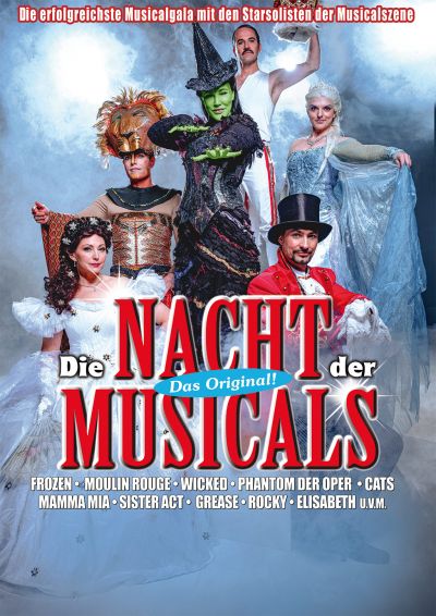 Die Nacht der Musicals am 16. March 2025 @ Wiener Stadthalle - Halle F.