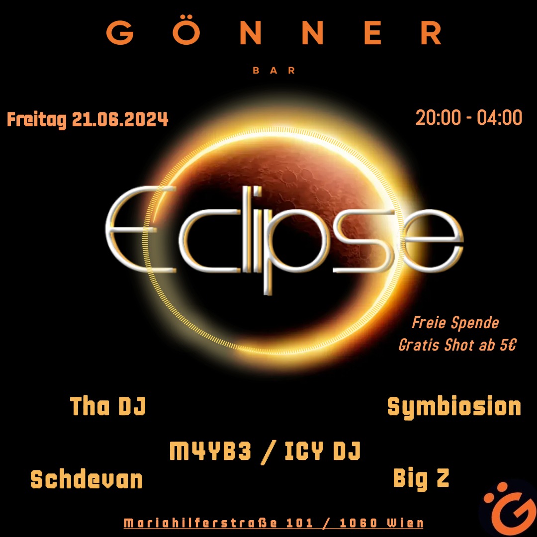 Eclipse am 21. June 2024 @ Gönner.Bar.