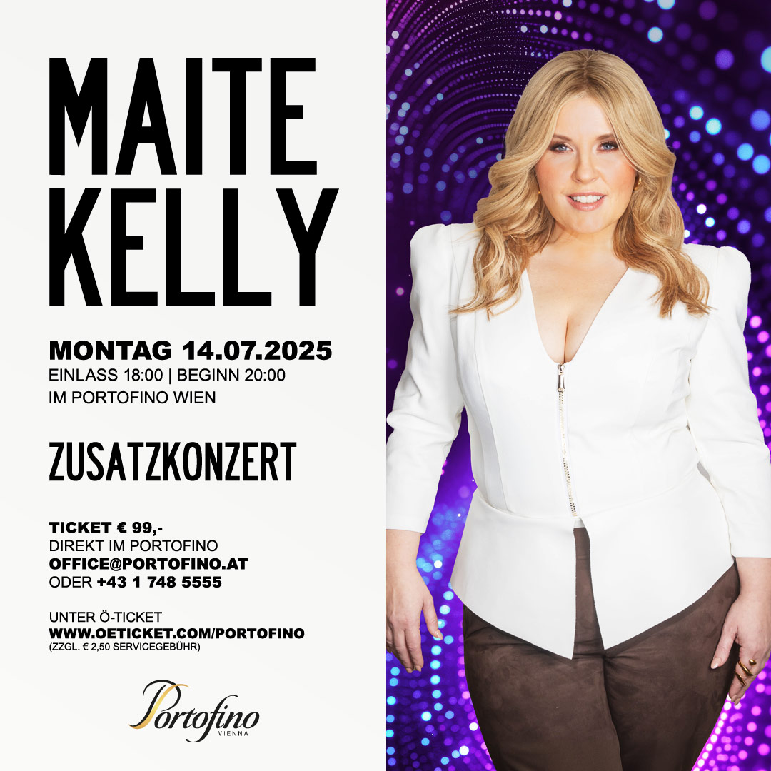 Maite Kelly am 14. July 2025 @ Portofino.