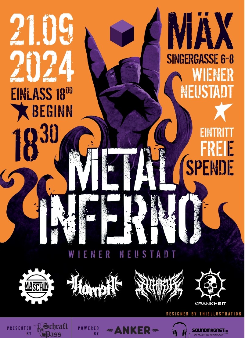 Metal Inferno am 21. September 2024 @ MÄX.