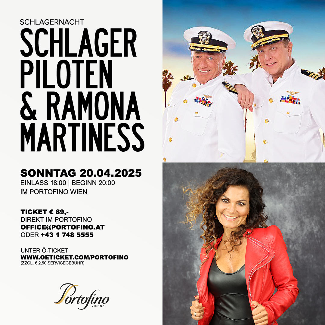 Schlagerpiloten & Ramona Martiness am 20. April 2025 @ Portofino.