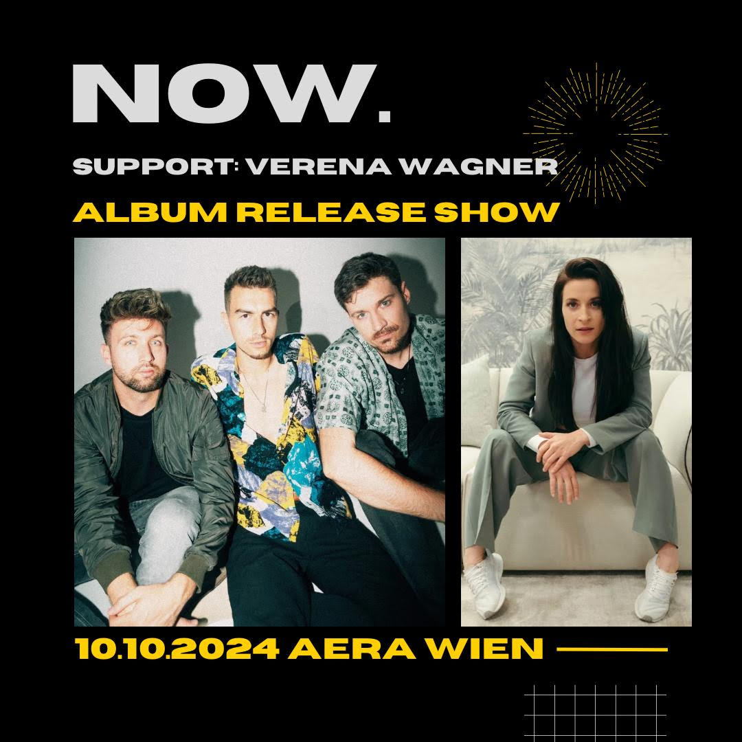 NOW. Albumrelease-Show am 10. October 2024 @ Aera.