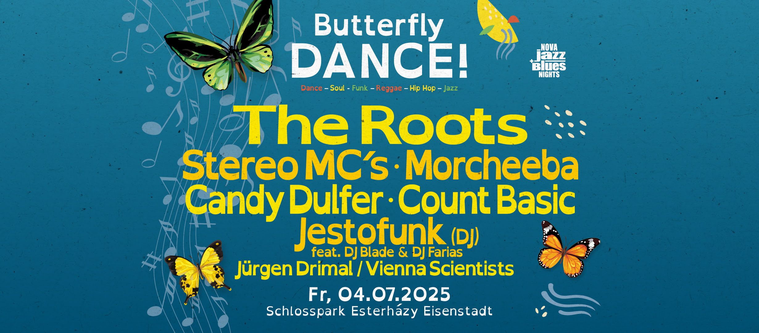 Butterfly Dance! 2025 am 4. July 2025 @ Schlosspark Esterházy.