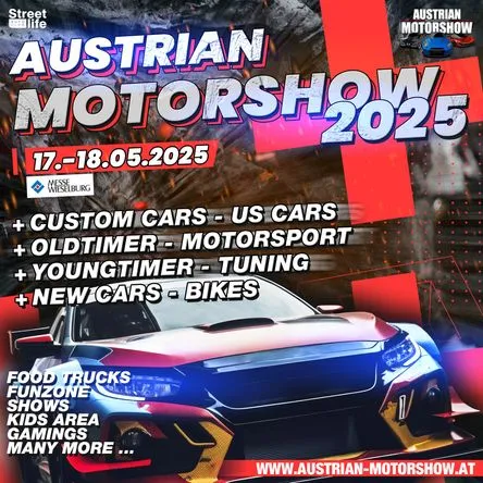 Austrian Motorshow 2025 am 17. August 2025 @ Messe Wieselburg.