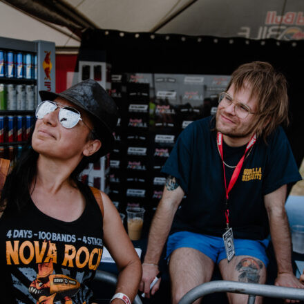 Nova Rock Festival 2018 – Day 4 – Autogrammzelt @ Pannonia Fields