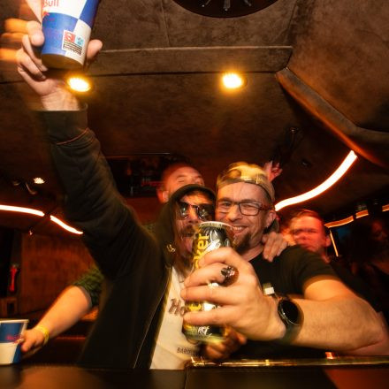 Nova Rock Warmup Party Bus