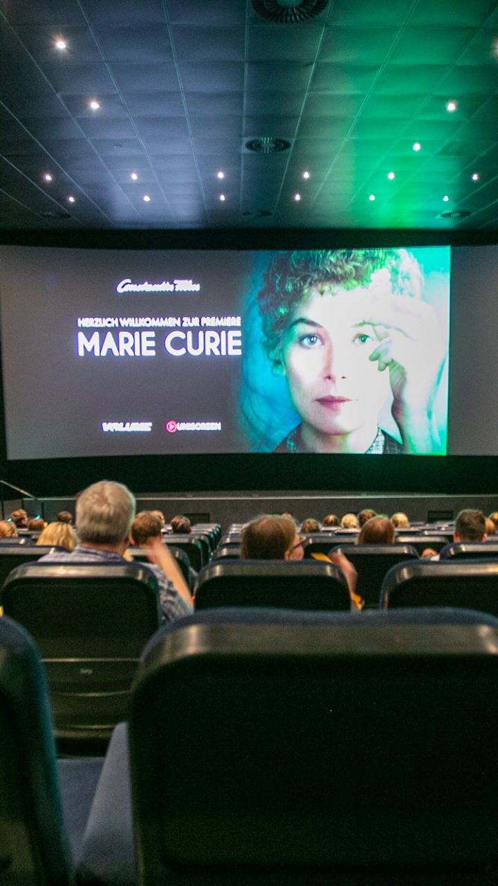 Volume Filmpremiere: Marie Curie - Elemente des Lebens