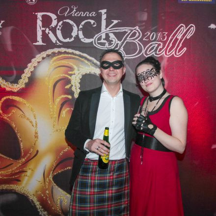 Rockball 2013 Fotowand @ Palais Auersperg