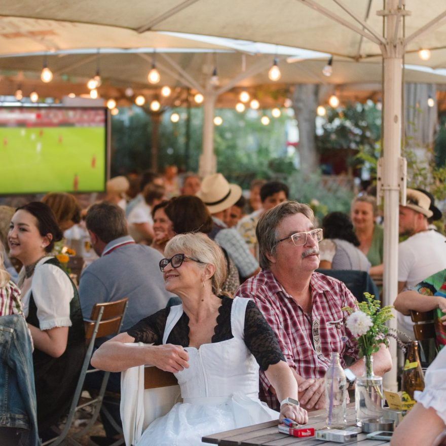 Public Viewing im Napoleon mit Live-Moderation