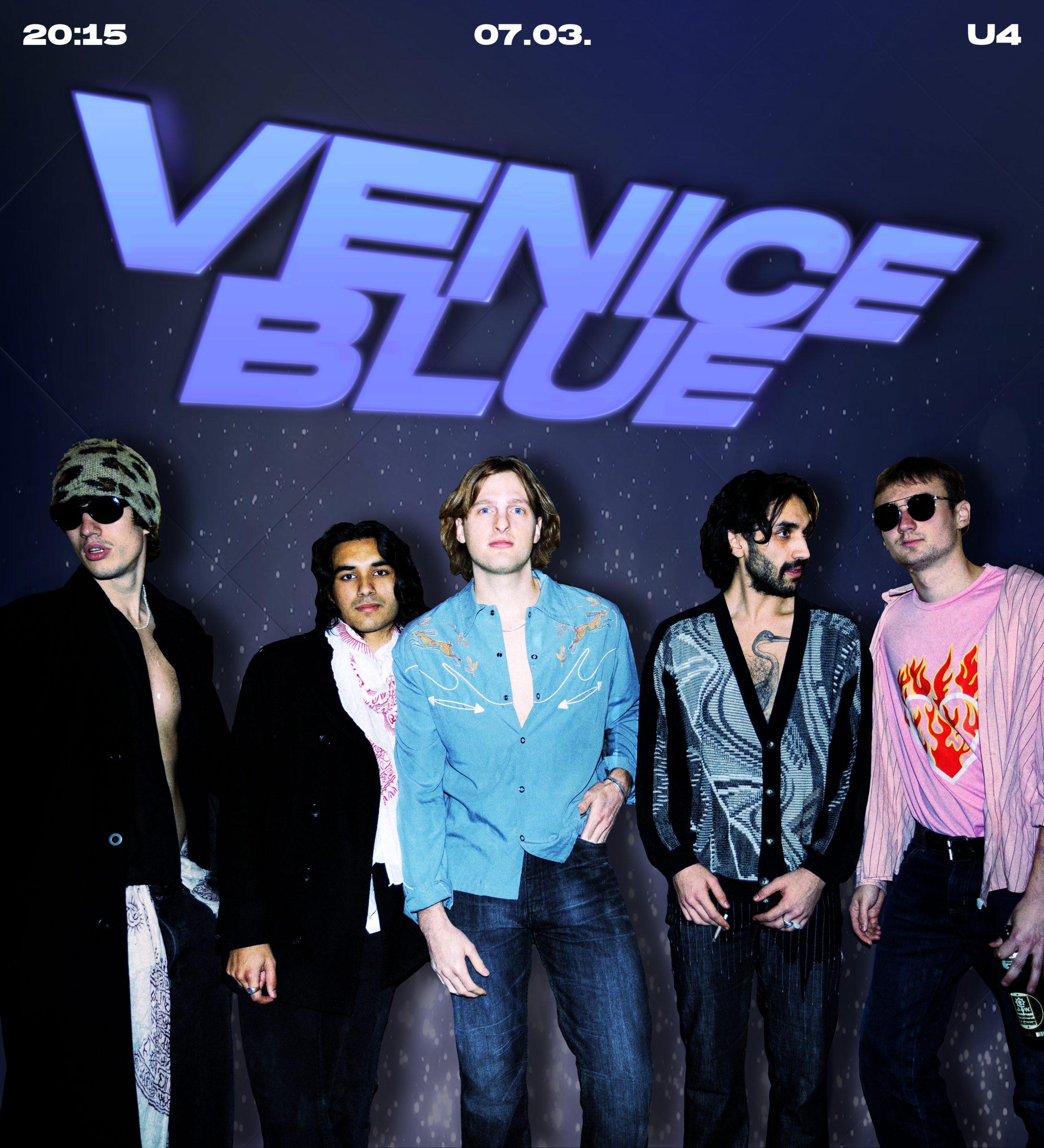 Venice Blue Release Party am 7. March 2025 @ U4.