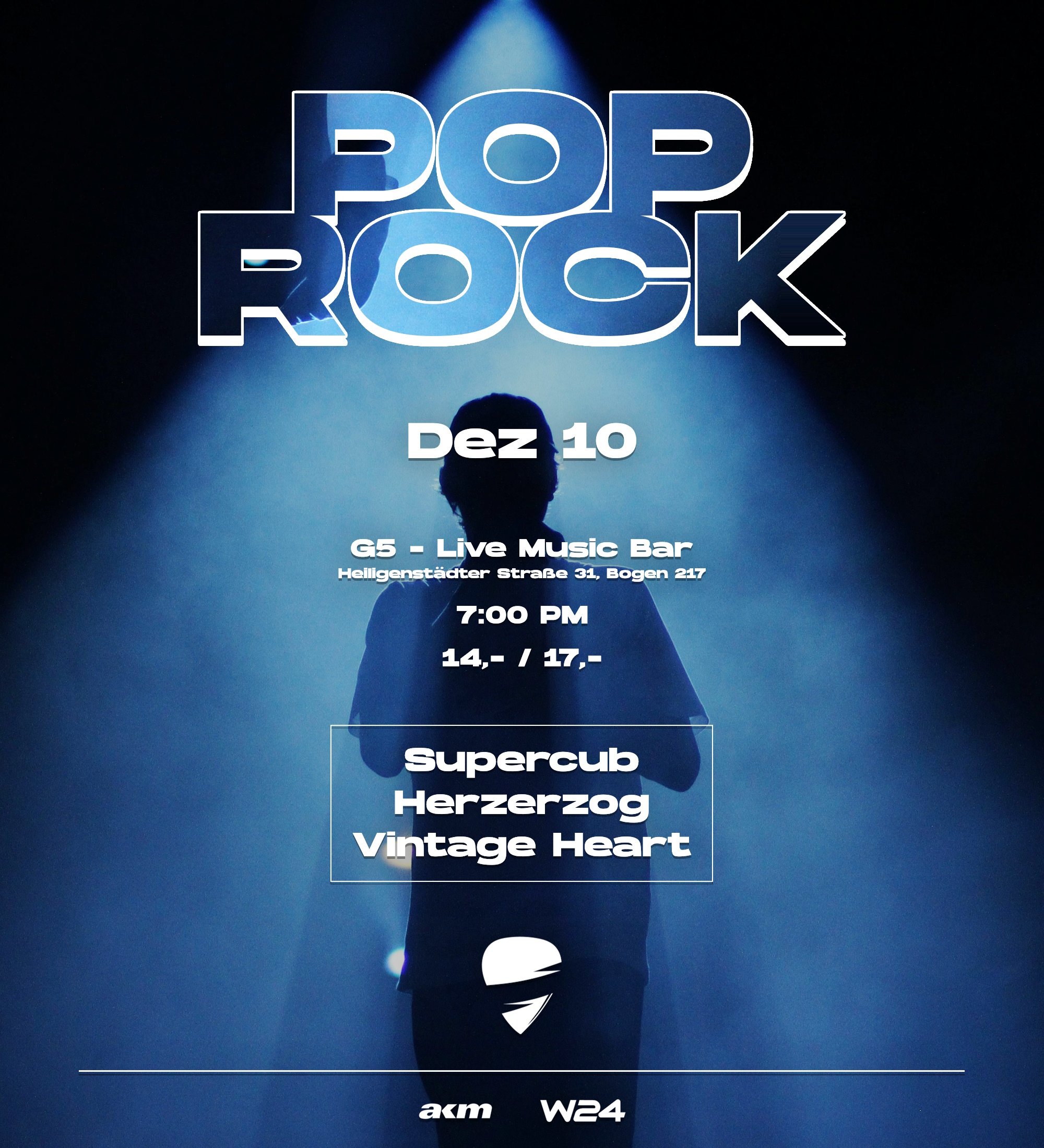 Pop Rock Night @ G5 Bar am 10. December 2024 @ G5 Live-Music-Bar.