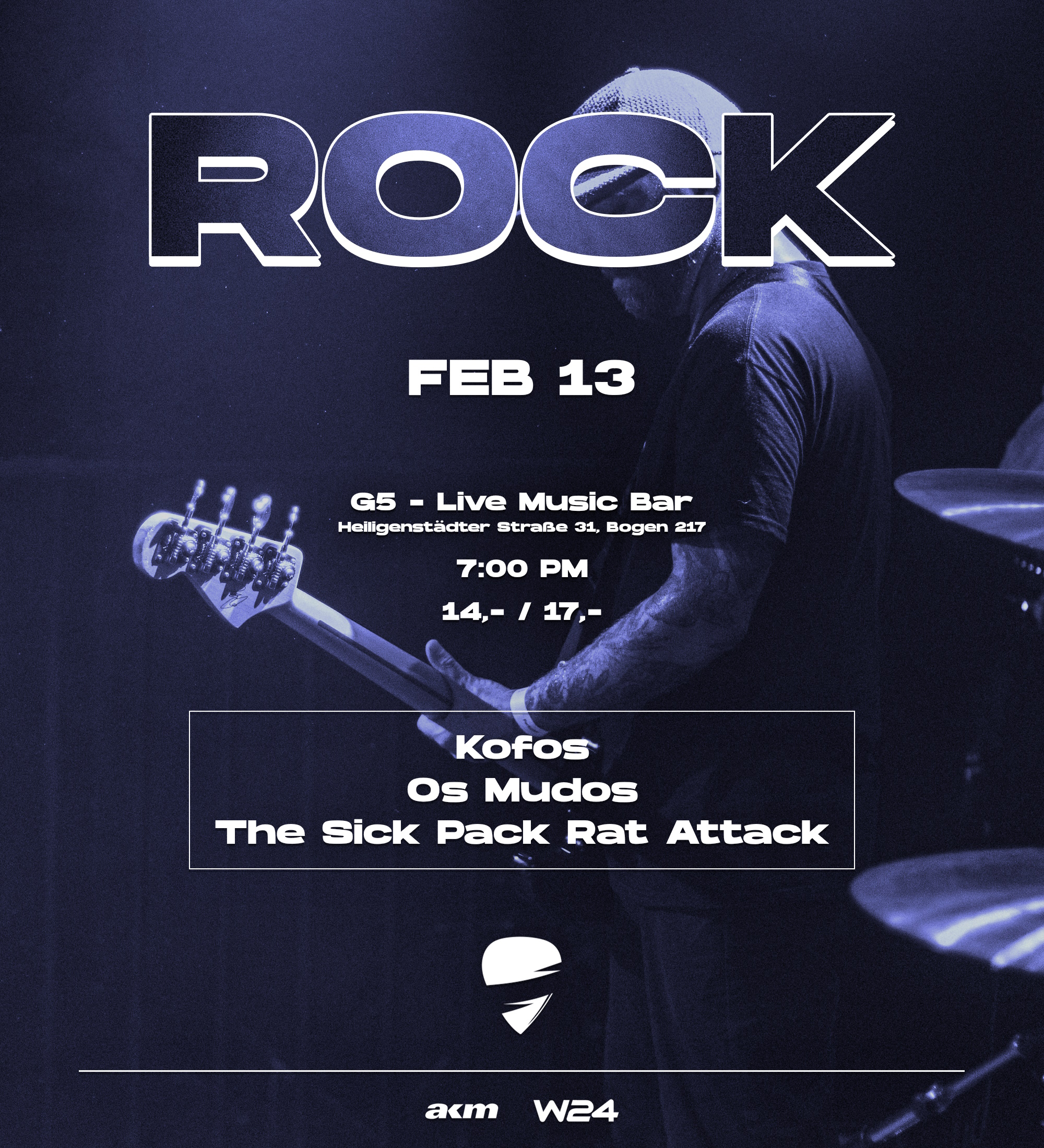 Rock Night am 13. February 2025 @ G5 Live-Music-Bar.