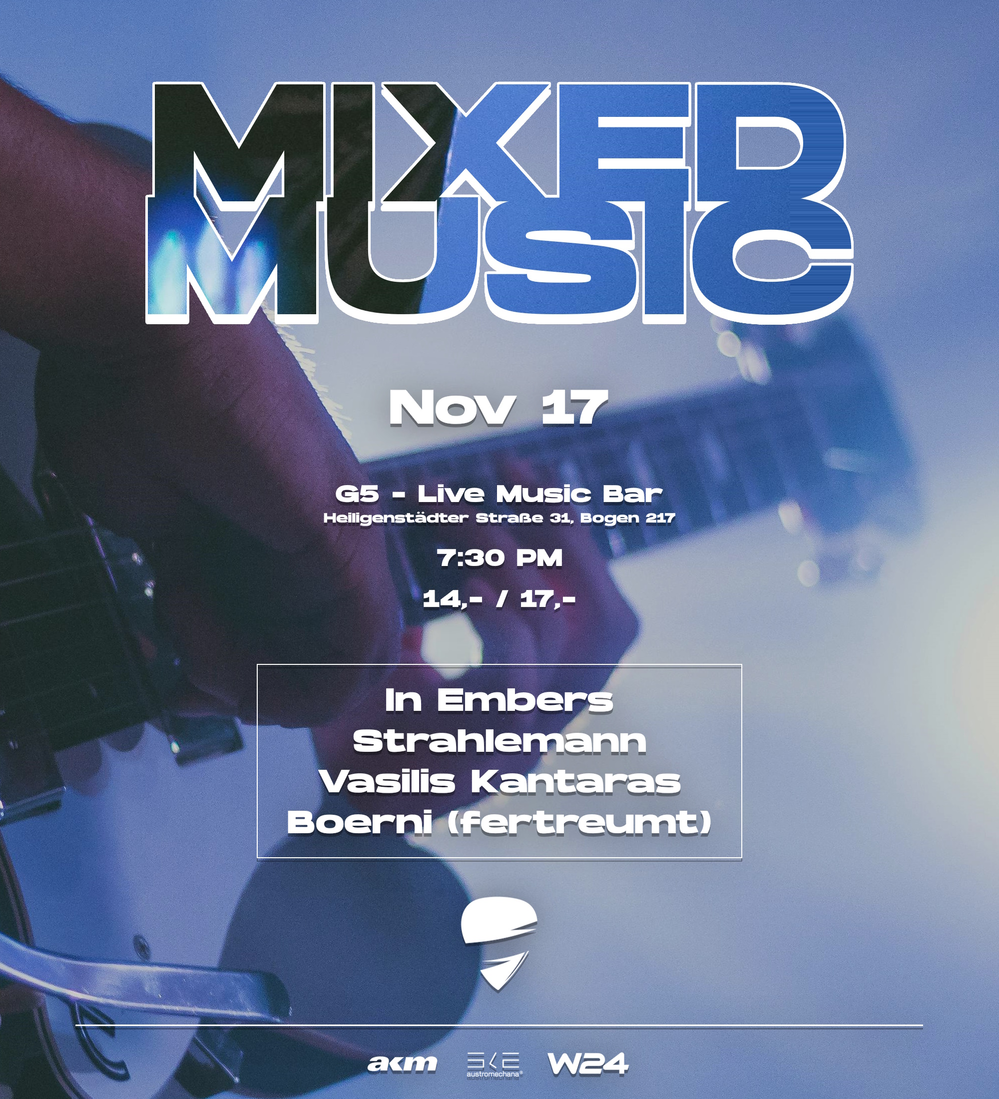 Mixed Music Night am 17. November 2024 @ G5 Live-Music-Bar.