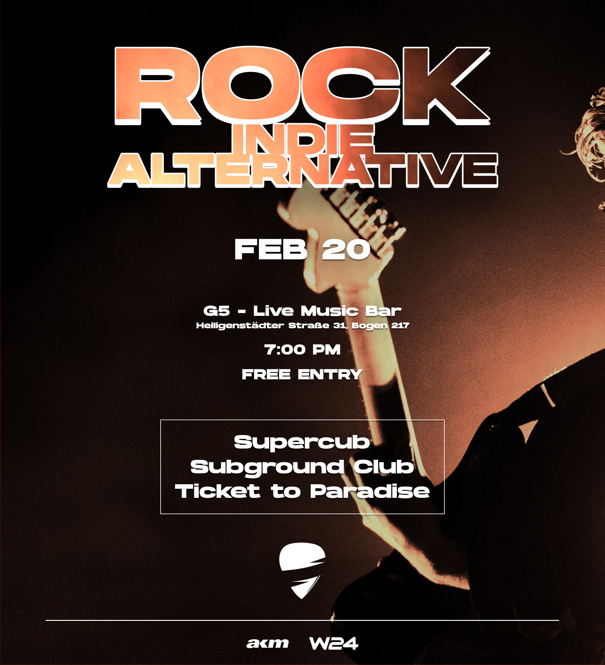 Rock - Alternative Night am 20. February 2025 @ G5 Live-Music-Bar.