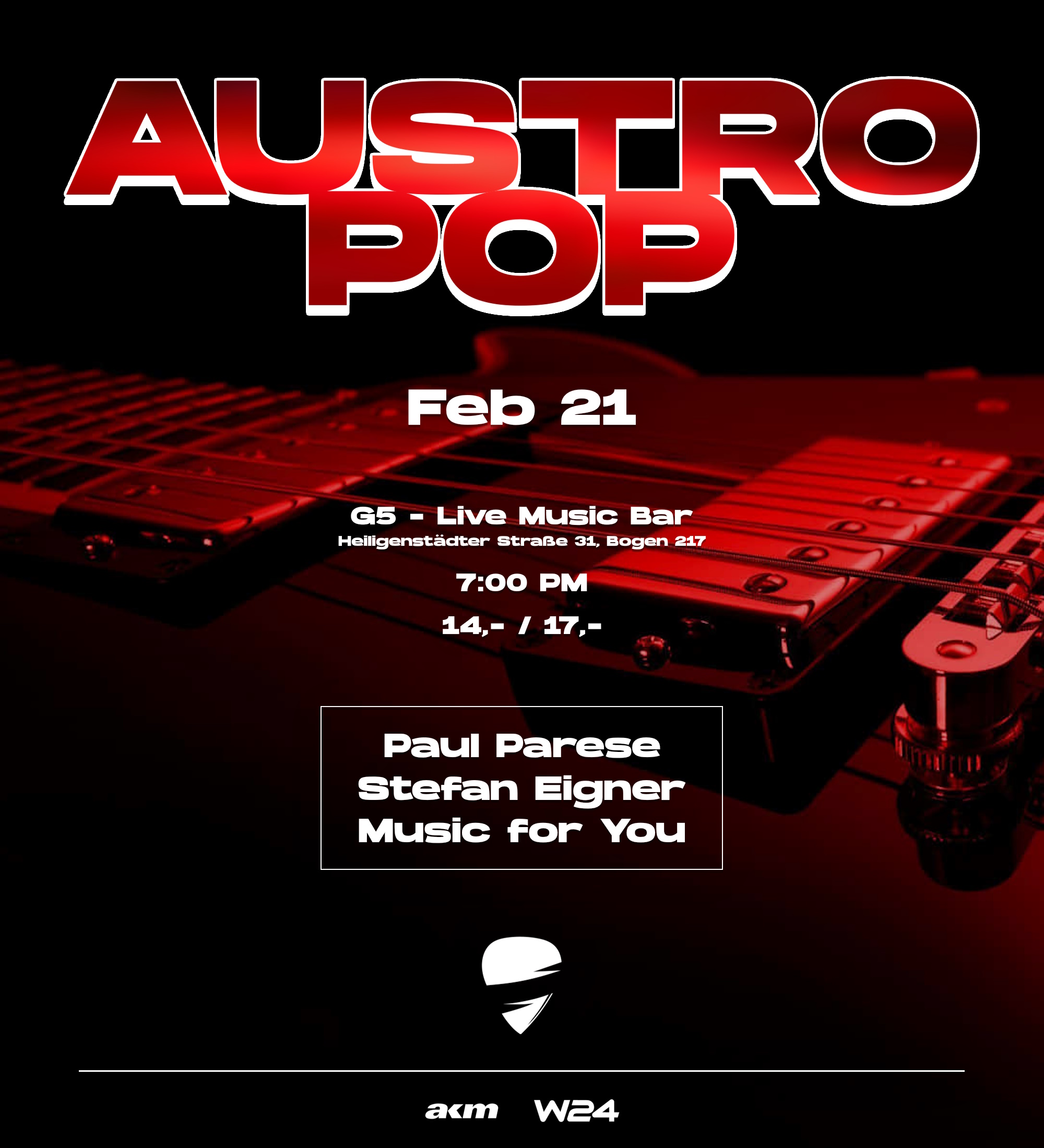 Austropop Night am 21. February 2025 @ G5 Live-Music-Bar.