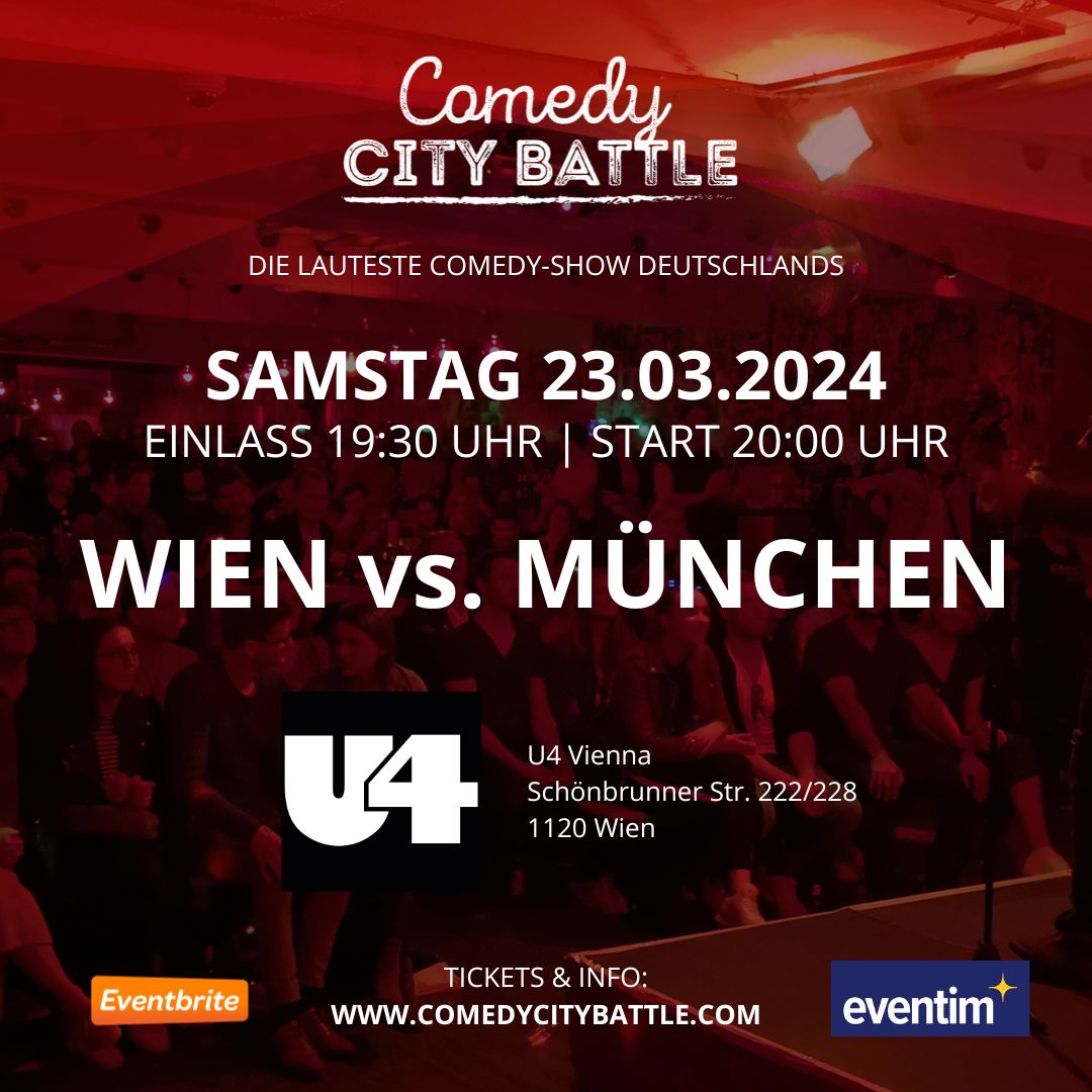 Comedy City Battle am 23. March 2024 @ U4.