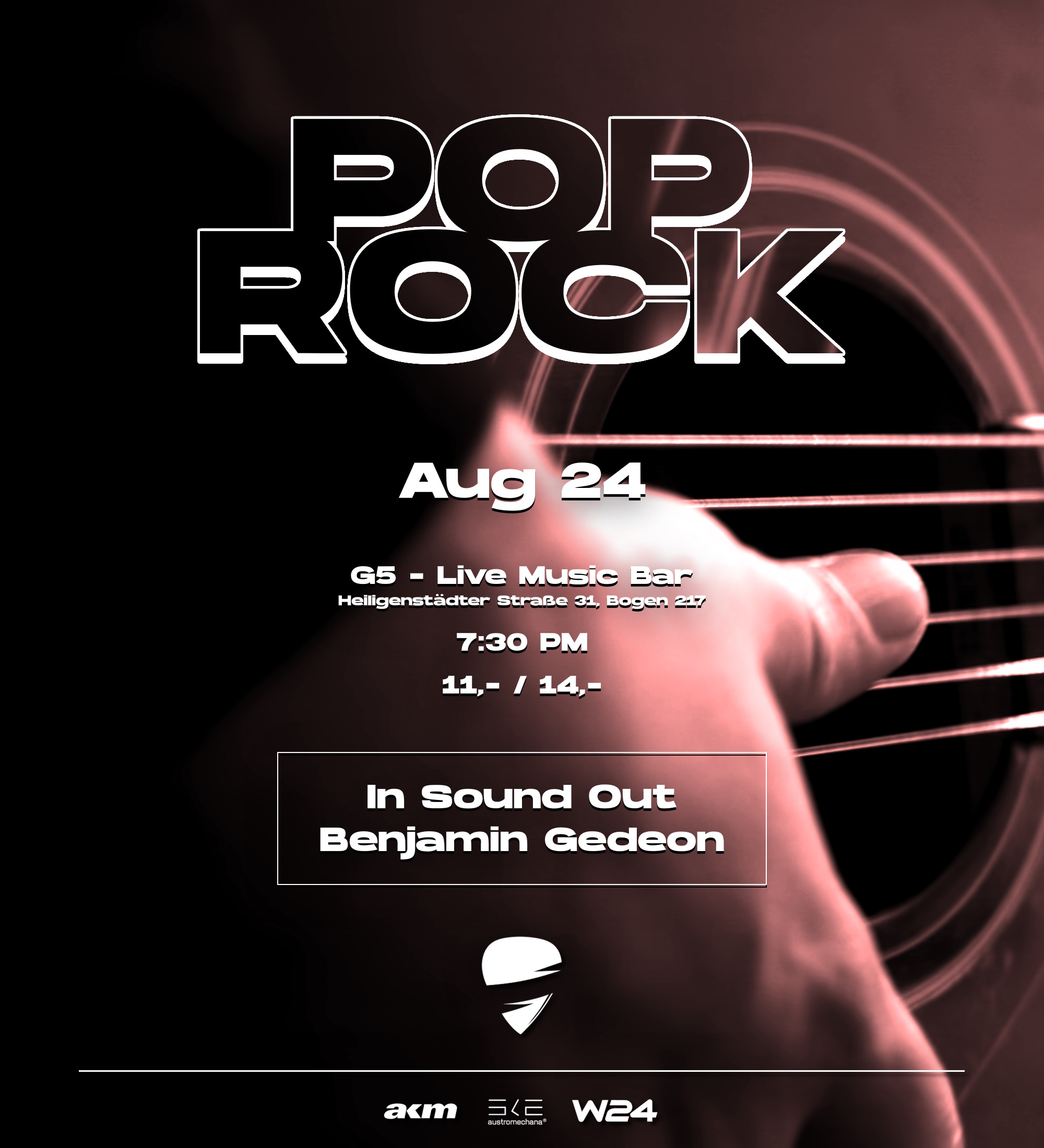 Pop Rock Night am 24. August 2024 @ G5 Live-Music-Bar.