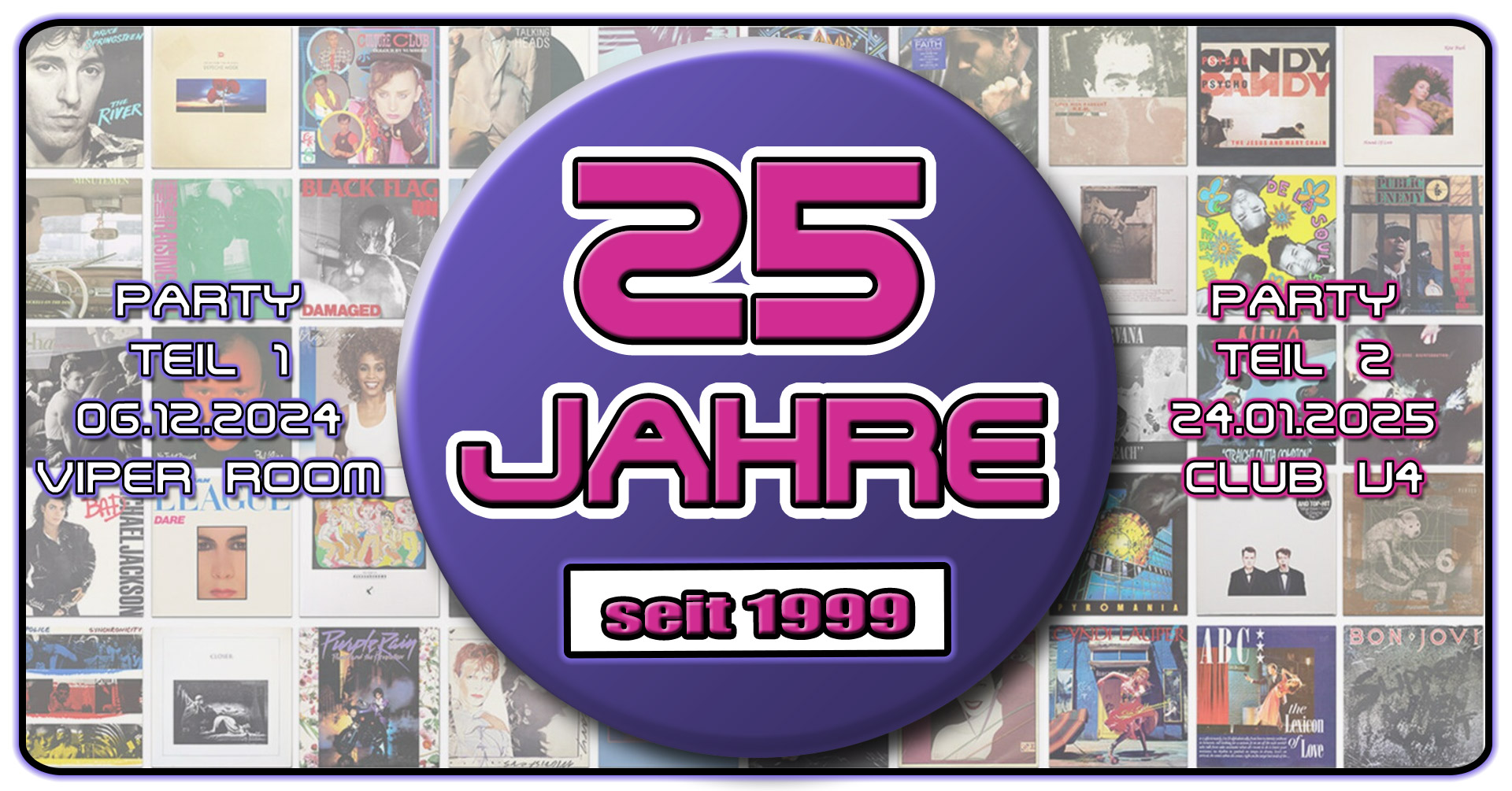 25 Jahre 80er-Zone am 6. December 2024 @ Viper Room.