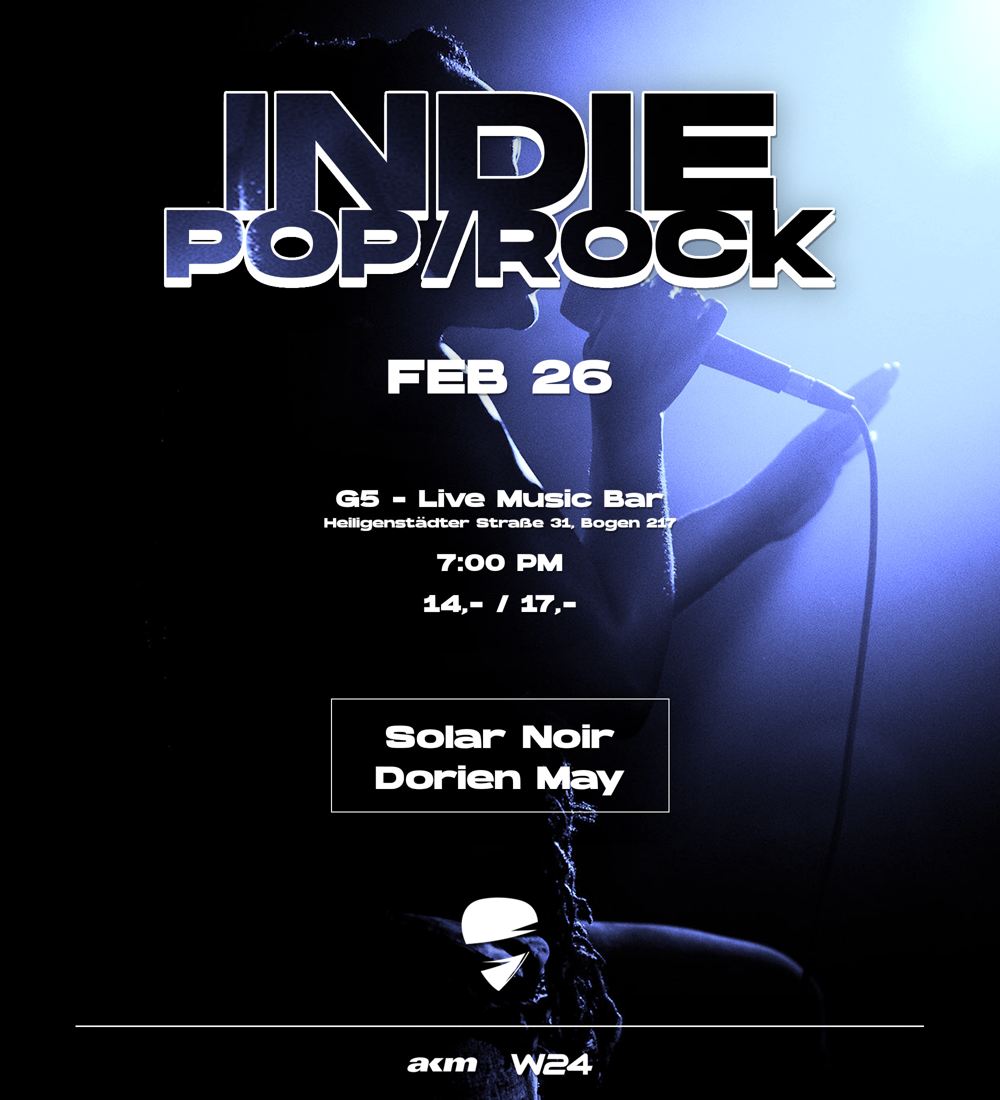 Indie Pop/Rock Night am 26. February 2025 @ G5 Live-Music-Bar.