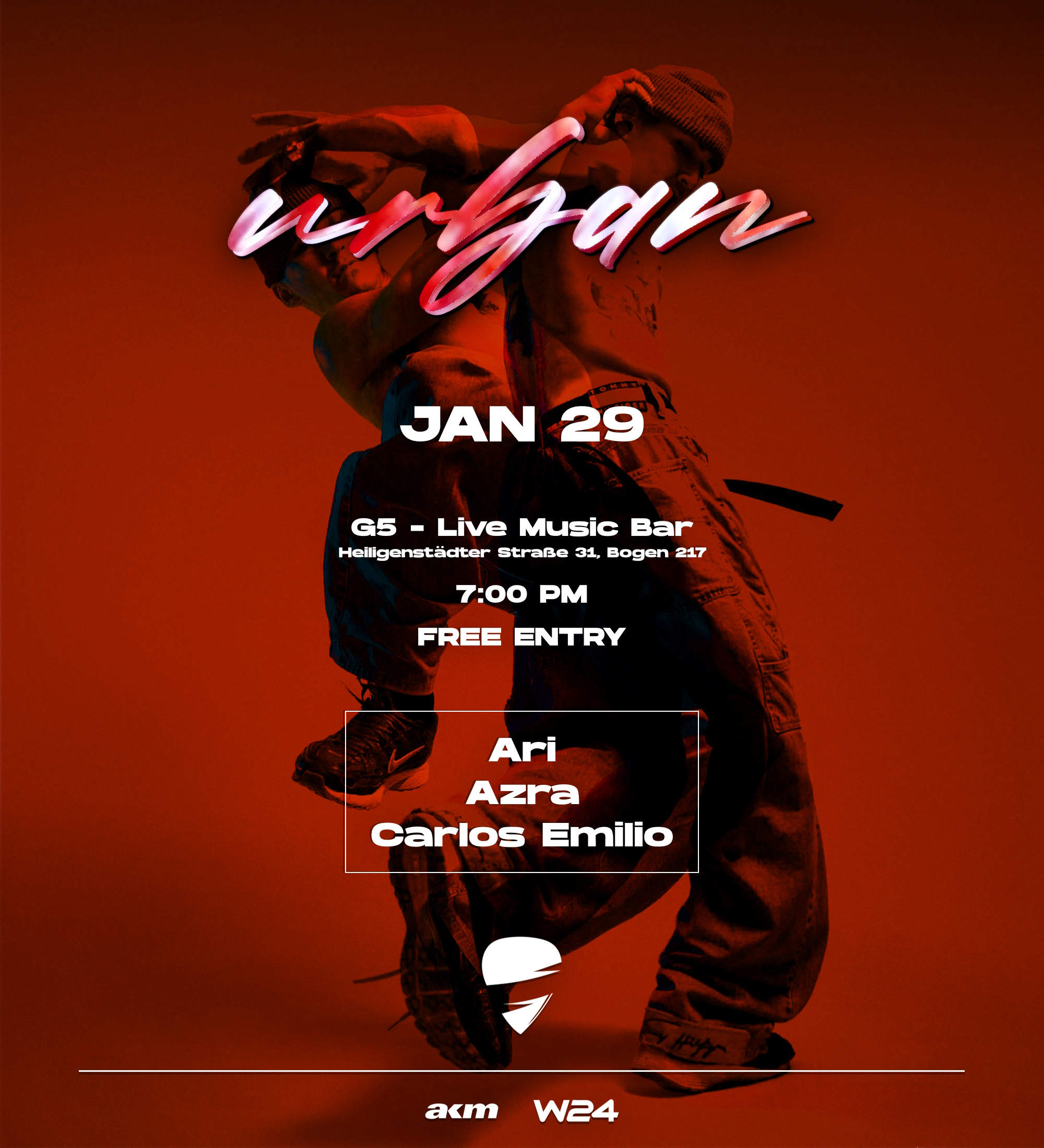 G5 Urban Night am 29. January 2025 @ G5 Live-Music-Bar.