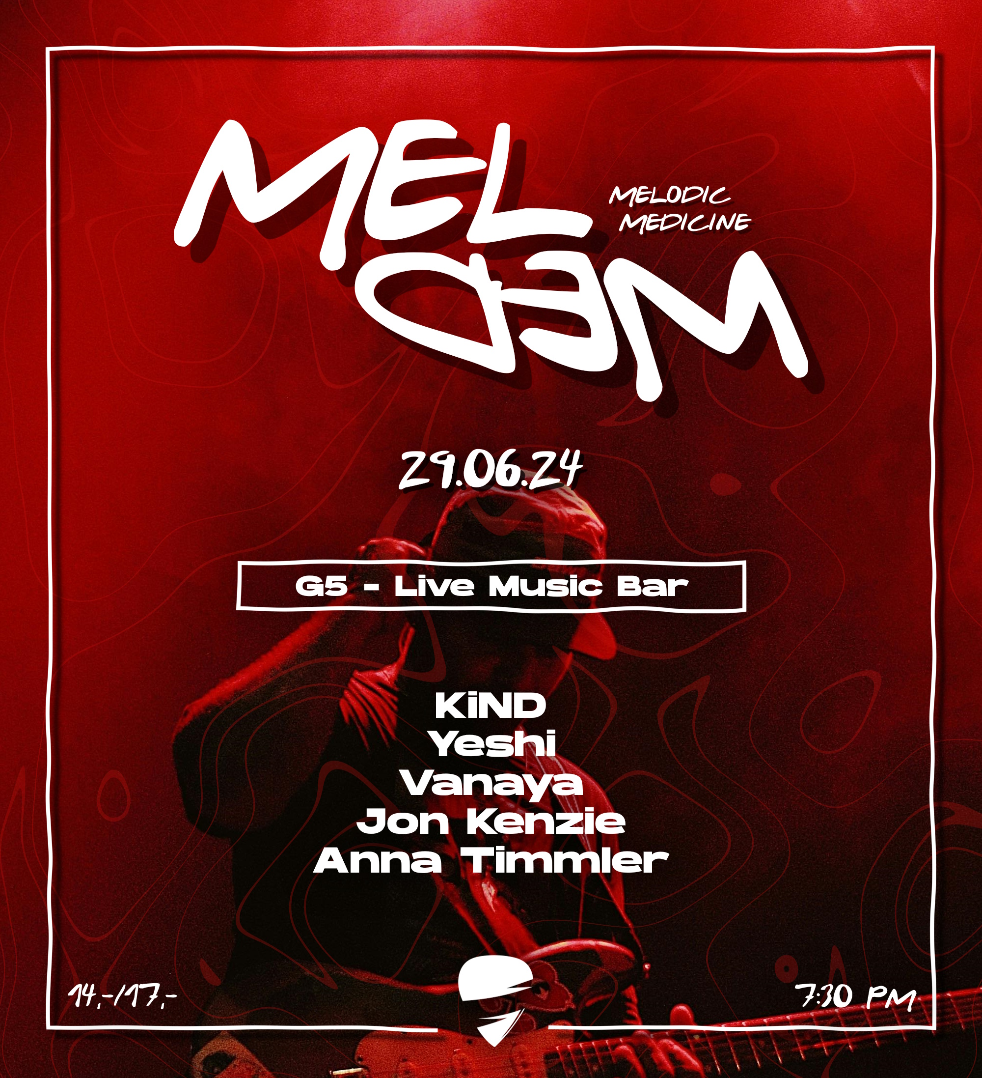 MEL MED - Melodic Medicine am 29. June 2024 @ G5 Live-Music-Bar.