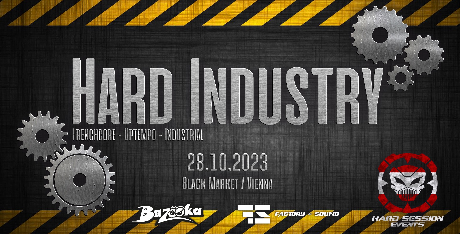 Hard Industry by Hard Session Event's am 28. October 2023 @ Black Market.