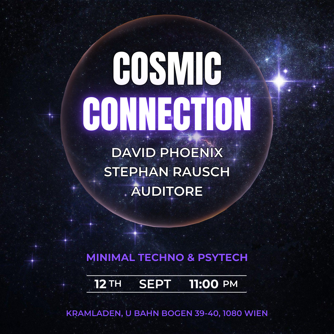 Cosmic Connection vol.12 am 12. September 2024 @ Kramladen.