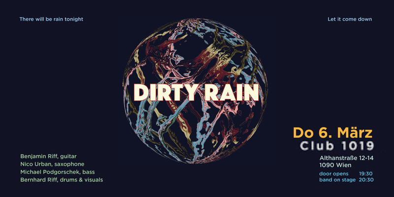 Dirty Rain am 6. March 2025 @ Club 1019.