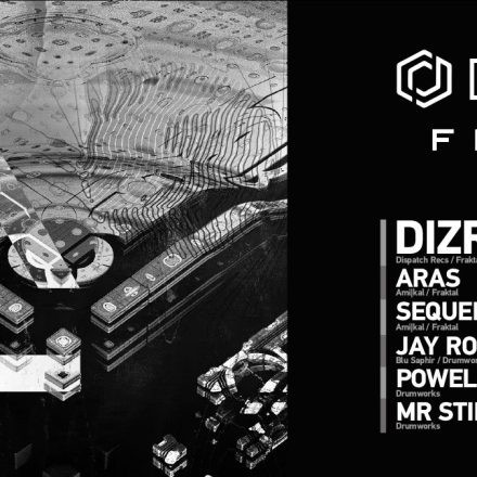 Drumworks presents Fraktal Sound Label Night w/ Dizrupt (Sao Paulo, Brazil) @ Black Market