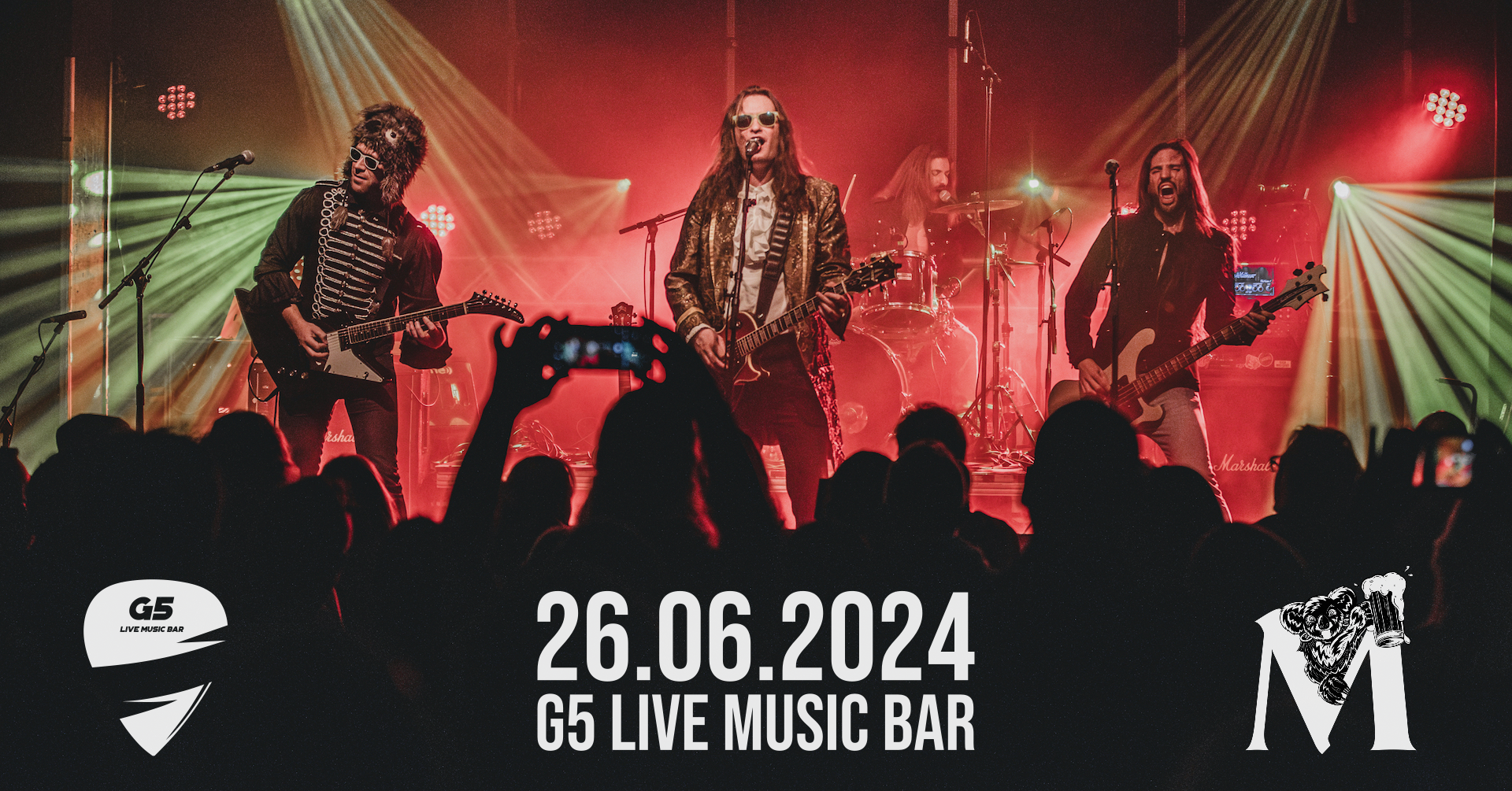 Metternich am 26. June 2024 @ G5 Live-Music-Bar.
